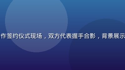 久久在线视频版权合作签约仪式现场，双方代表握手合影，背景展示合作品牌LOGO墙